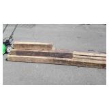 6x6 Post group, 4 are 8ft, 3 other short pcs,