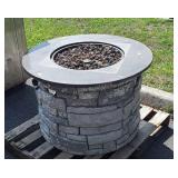 Nice Propane firepit, 20" pit, 36"Table dia. Has