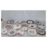 Painted china and souvenir plates