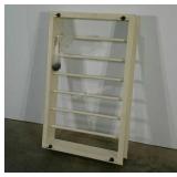 Pot rack, ready to mount, includes baggie of