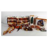 Halloween/Thanksgiving decor, festive crackers,