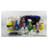 Cleaning group, O-Cedar mop bucket, Rubbermaid