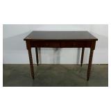 Two drawer desk, spindle legs need
