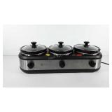Cookware, slowcooker buffet server, powers up,