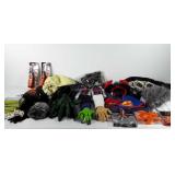 Halloween decor and costumes, includes hands,