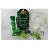 Storage tote of St. Patrick