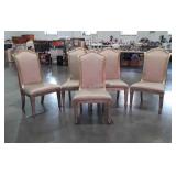 Set of 5 Formal Dining Chairs. Few use blemishes