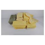 Group of kitchen dish towels