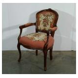Needlepoint arm chair, seller code US