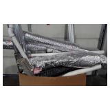 Skid lot, duct work parts and pieces, crate stays