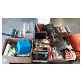 Skid lot, Asian style screen, books, doggie