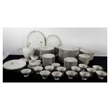 Edelstein Bavaria German china set, setting for