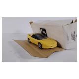 ERTL Car, 1993 Pontiac Firebird ( Sunfire Yellow)