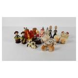 Salt and pepper shaker sets, thirteen