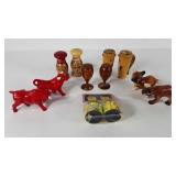 Salt and pepper shaker sets, six