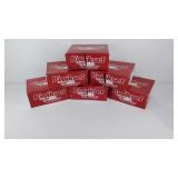 Six Kwikset door handle sets with keys