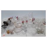Glassware, glasses, pitchers, mugs, stemware and
