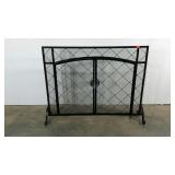 Fireplace grate, 34 x 44