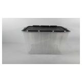 HDX 12 gallon tote with interlocking lid