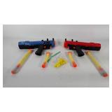 Nerf Rival guns, with ammo and clips