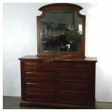 Dresser with mirror, seller code LU