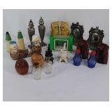 Group of salt and pepper shakers