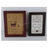 Two country style pictures