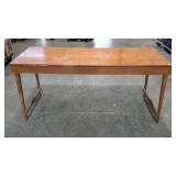 Farm table, legs needs reinforced, 23 x 60 x 28