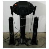 The Singing Machine, Karaoke, powers on, includes
