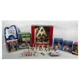 Christmas decor, porcelain Christmas village