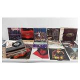 Vinyl records, large lot of albums, artists