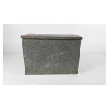 Alexandria Dairy milk delivery box, embossed
