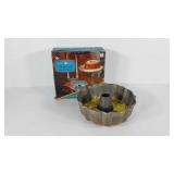 Nordic Ware aluminum bundt pan with box
