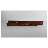 Tools, two wooden levels, 24" and 30"