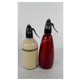 Two whip cream dispensers