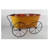 Garden decor, wagon planter, 19"