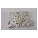 Reversible quilted bed spread, good and usable