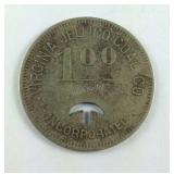 $1.00 trade token VA Jellico Coal Co