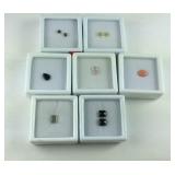Seven assorted gemstones