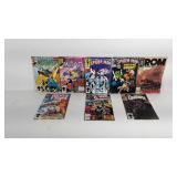 Marvel comic books, includes Spiderman, X-Men and