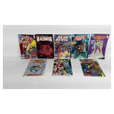DC comic books, includes Batman, Blue Devil,