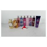 Bath and body works group, includes Dahlia body