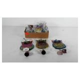 Eleven owl wind chimes