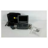 Durabrand portable dvd player, includes carry