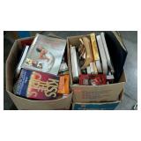 Three boxes of miscellaneous books, includes