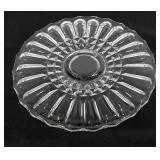 Glassware, cake plate, 13"