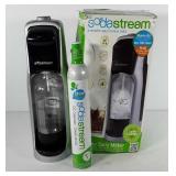 Soda stream with box and unopened cylinder
