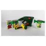 Gardening supplies, includes Miracle-gro feeder,