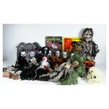Group of Halloween decor