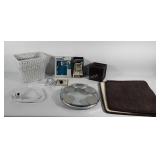 Bathroom group, Health o Meter scale, bath mat,